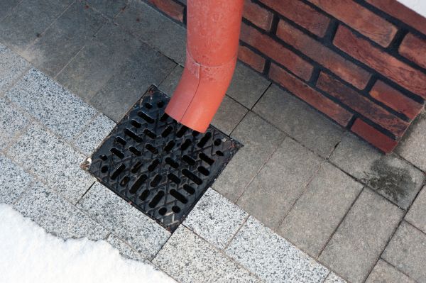 Cost of Downspout Drainage Service in Keller