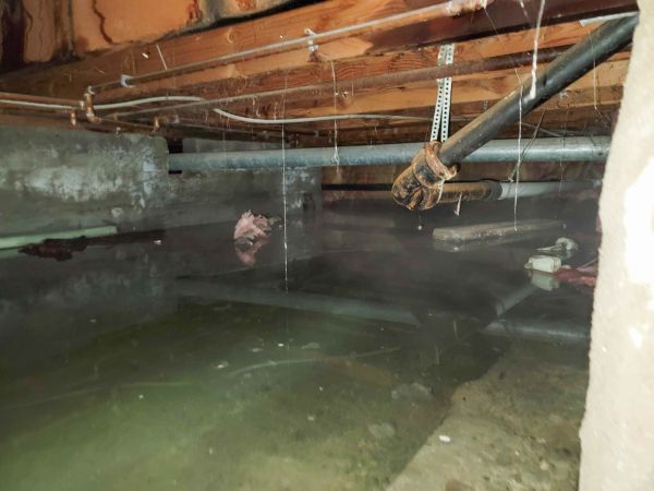 Cost of Crawlspace Drainage in Keller
