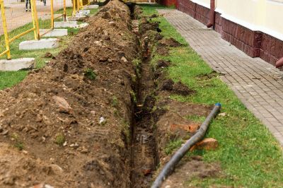 French Drain Installation